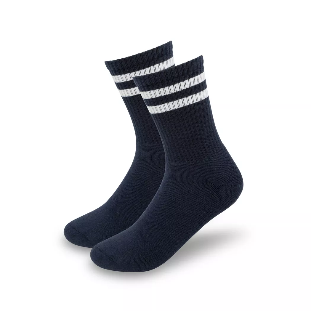 Manor Man - Duopack, wadenlange Socken, für Herren, Marine, Größe 39-42 2