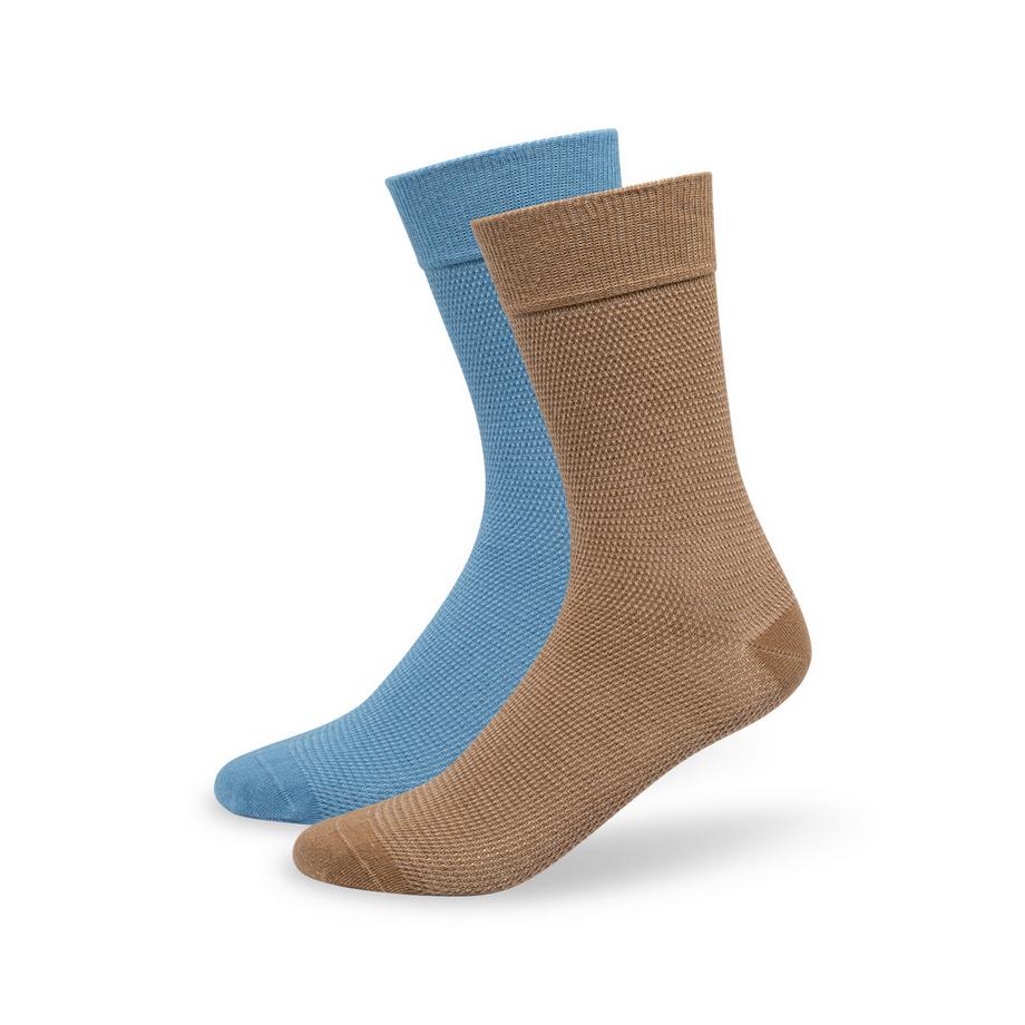 Lot de 2 paires de chaussettes, hauteur mollet