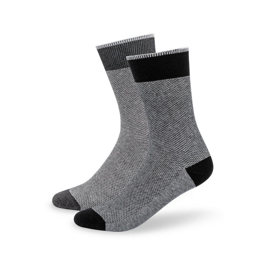 Lot de 2 paires de chaussettes, hauteur mollet