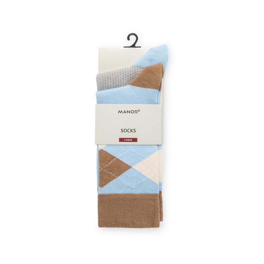 Manor Man 2P Businesssocken Gambaletti, 2-pack 