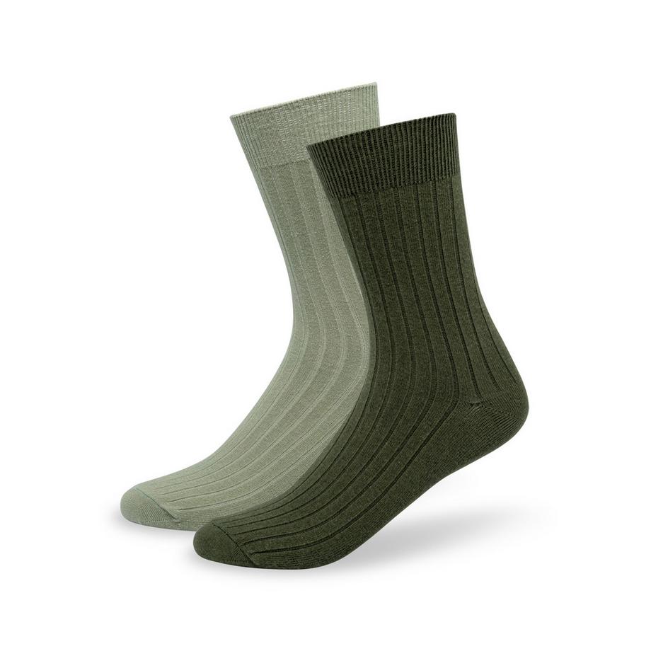 Duopack, wadenlange Socken