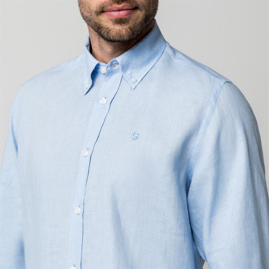 BOSS BLACK H-LIAM-BD-E-C1-261 Chemise à Manches Longues Boutonnée  