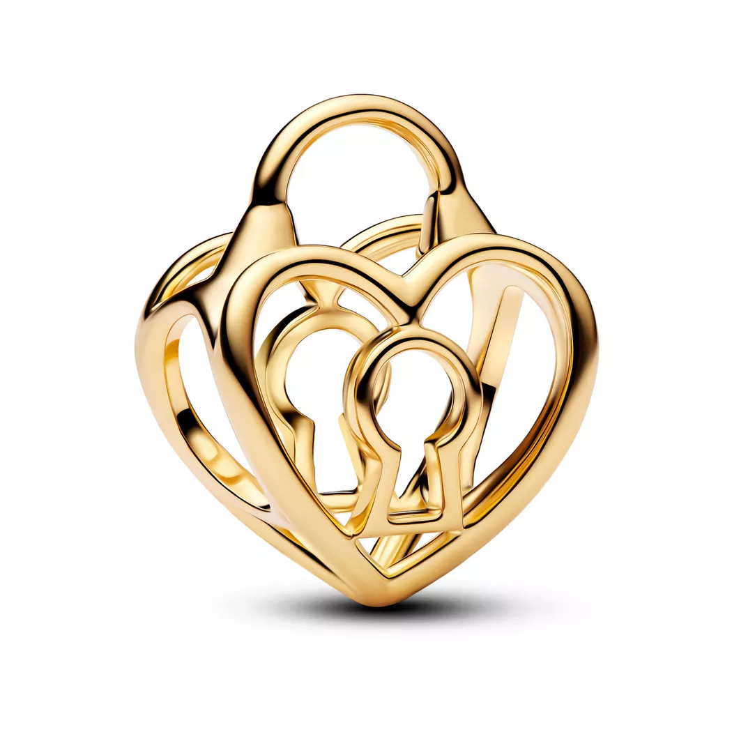 Pandora - Charm,  Moments, One Size, Goldfarben