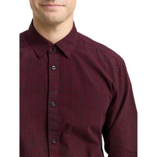 TOM TAILOR Kariertes Langarmhemd  