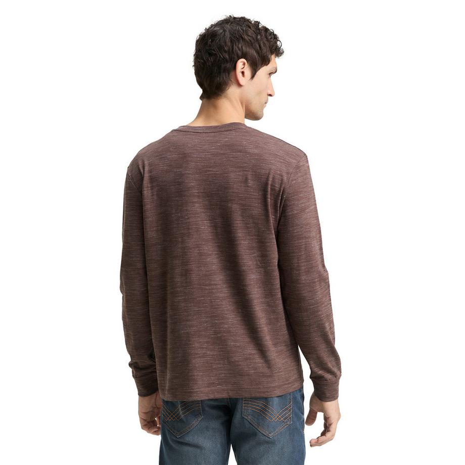 TOM TAILOR Serafino Langarm Henley Hemd  