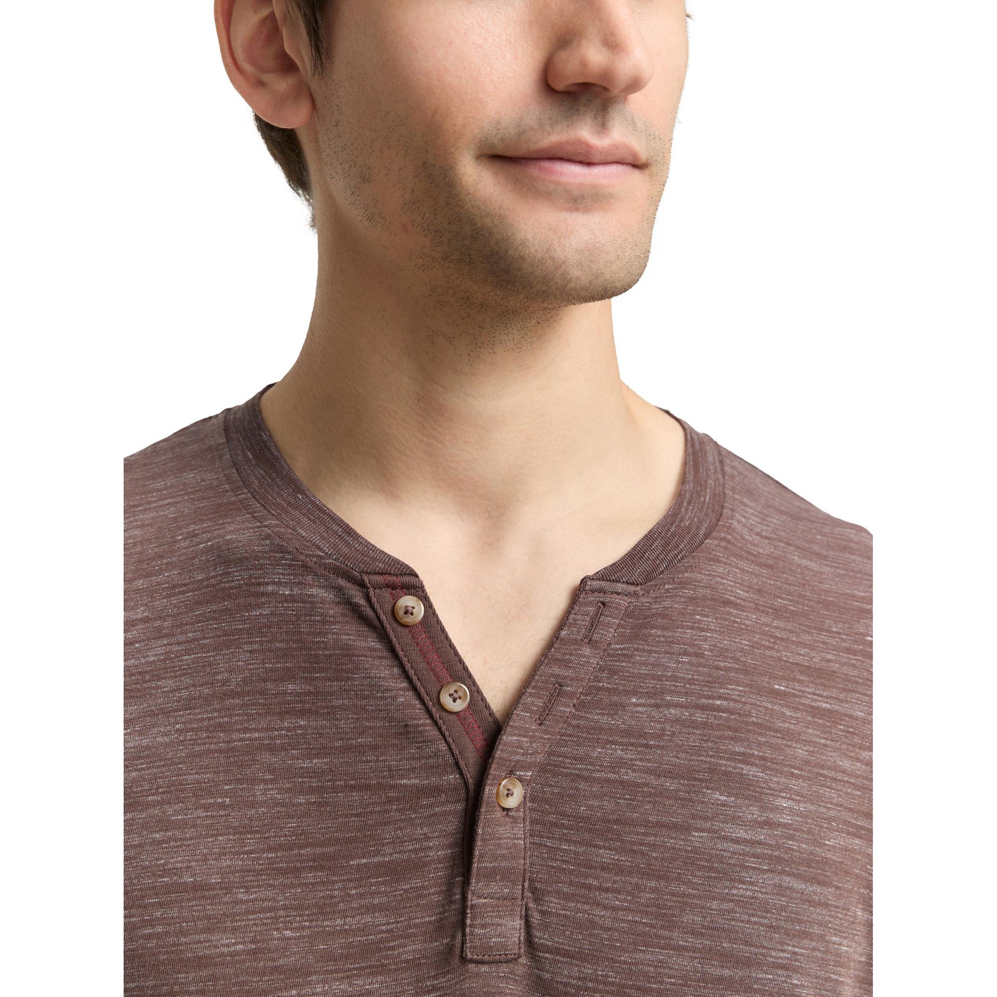 TOM TAILOR Langarm Henley Hemd  