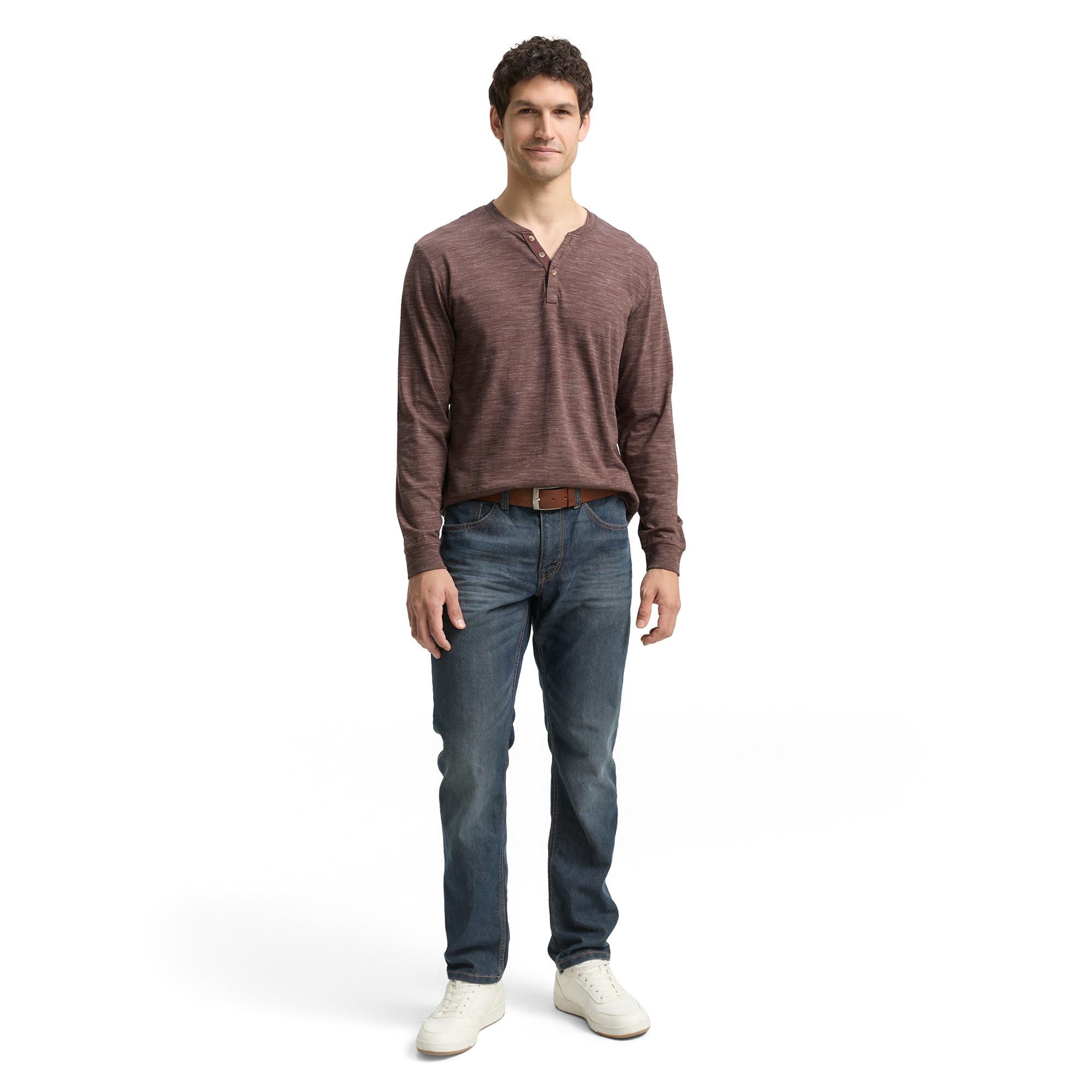 TOM TAILOR Langarm Henley Hemd  