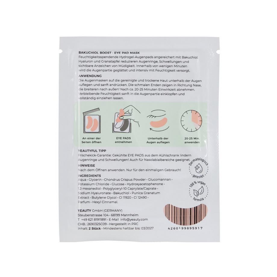 YEAUTY  Bakuchiol Boost patch occhi 
