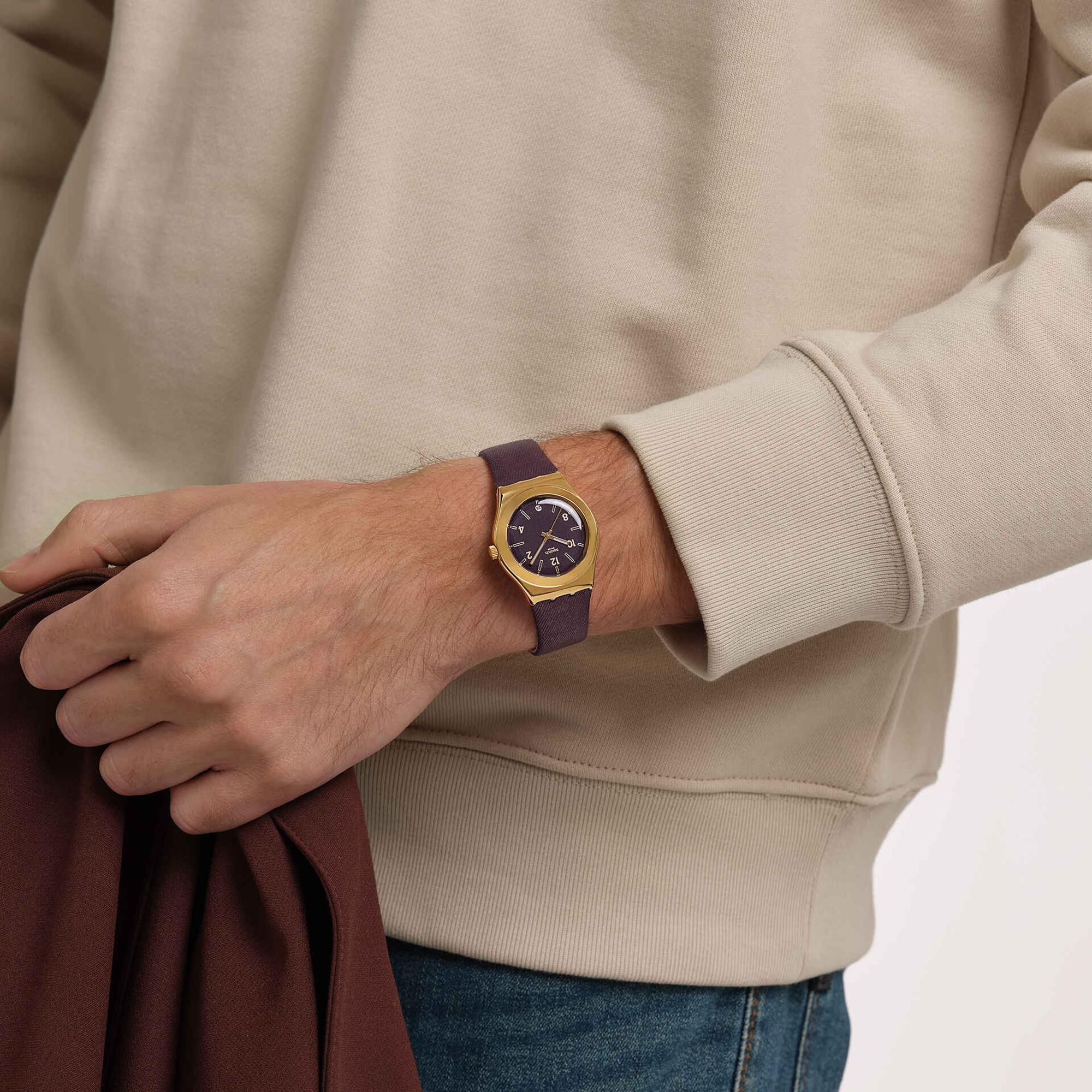 swatch HEART OF BURGUNDY Analoguhr 