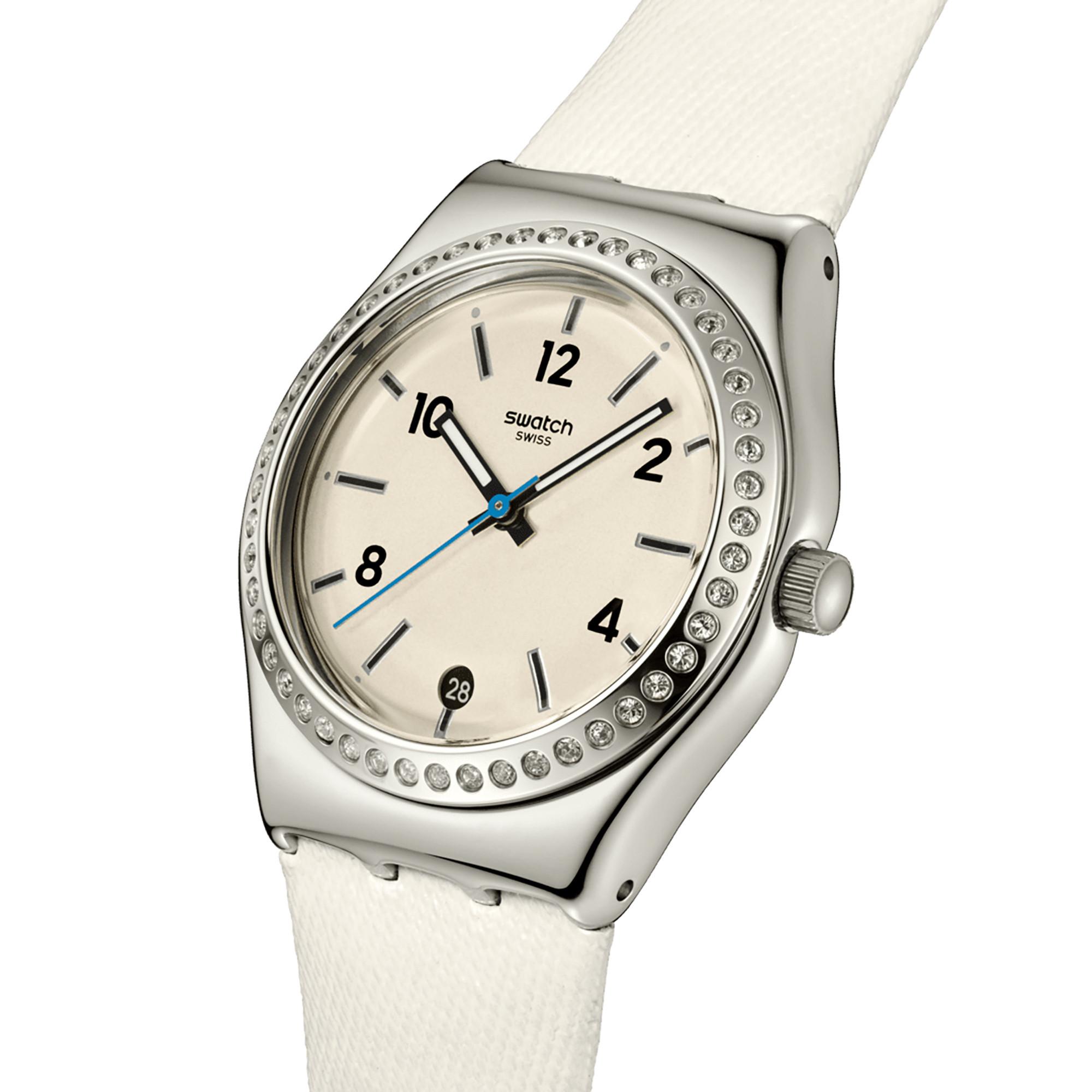 swatch GLACIAL PETALS Horloge analogique 