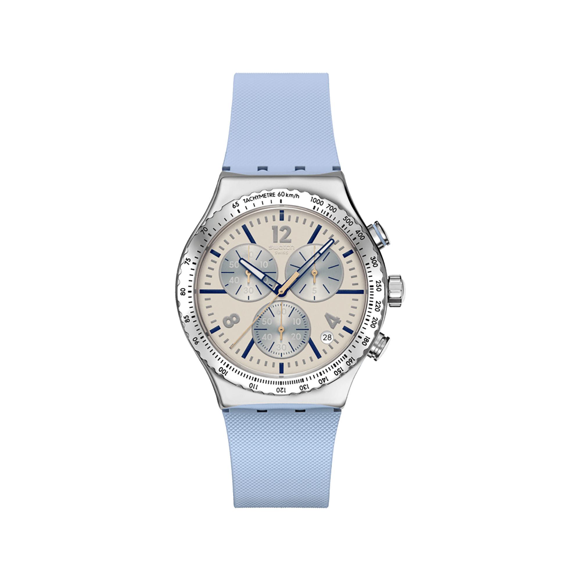 swatch BLUESHIFT GLOW Chronograph Uhr 