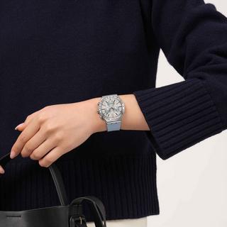 swatch BLUESHIFT GLOW Chronograph Uhr 