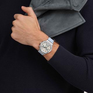 swatch BLUESHIFT GLOW Chronograph Uhr 