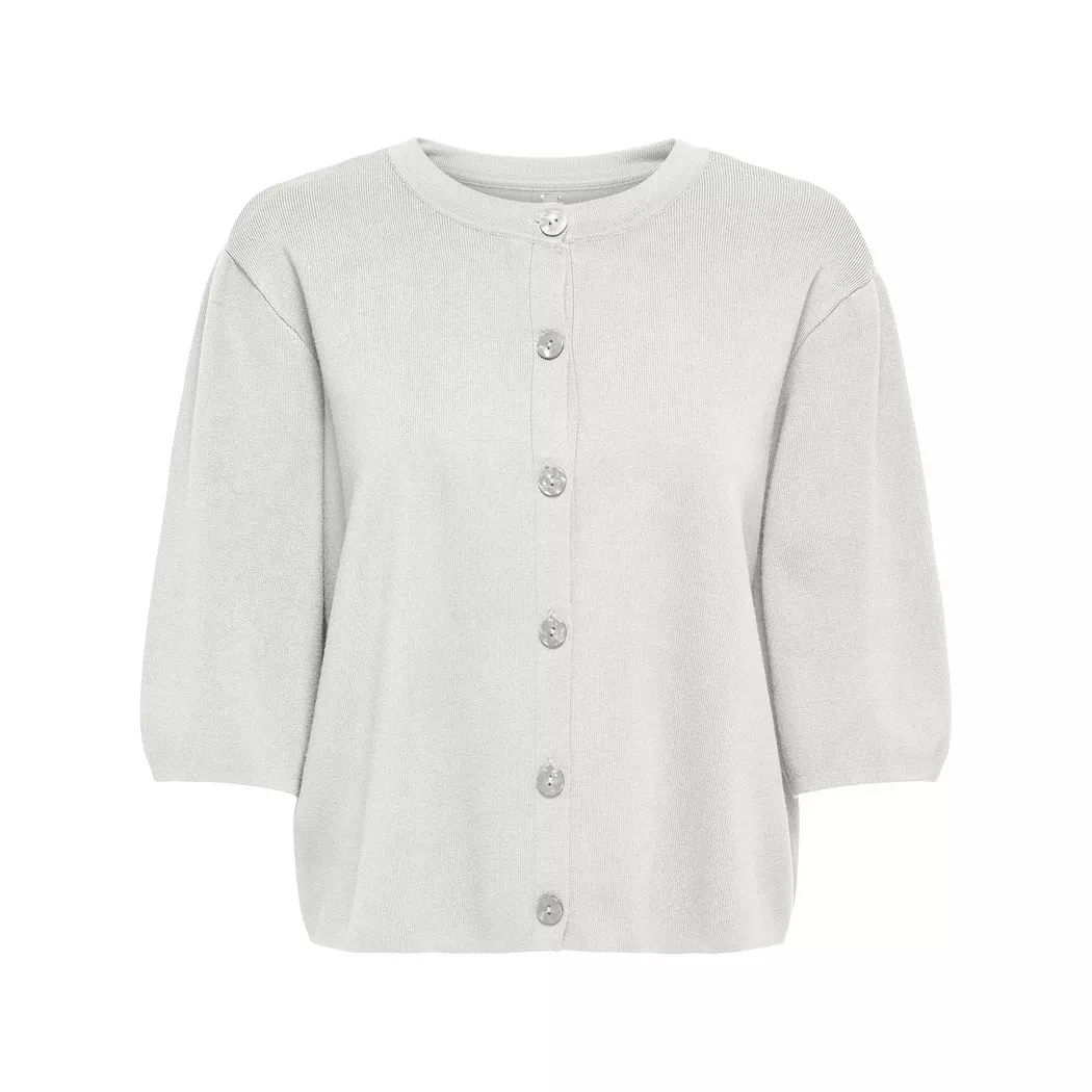 Only - Cardigan, für Damen, Weiss, Größe L