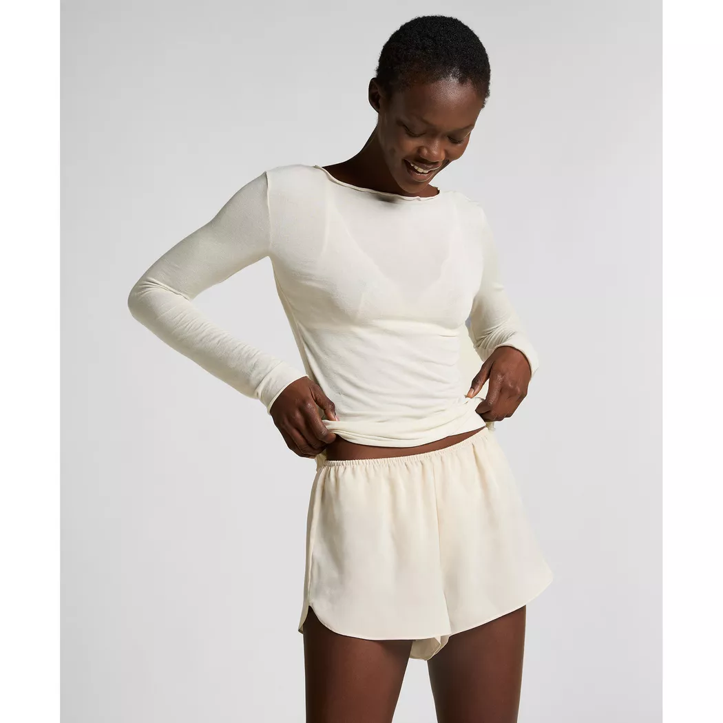 Hunkemöller - Pyjamashorts, für Damen, Grau Größe XL