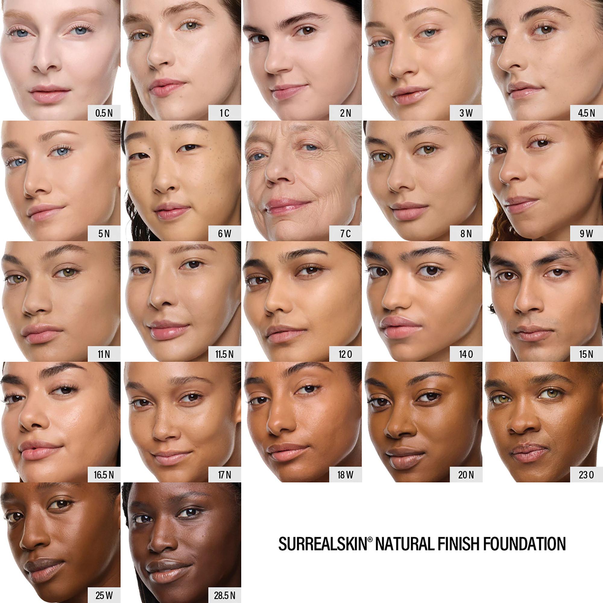 MAKEUP BY MARIO  SurrealSkin™ Natural Finish Foundation - Fondotinta naturale liquido 