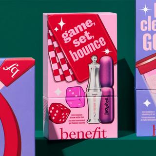 benefit  Game, Set, Bounce  - Coffret de Noël de mascara volume et gel sourcils 