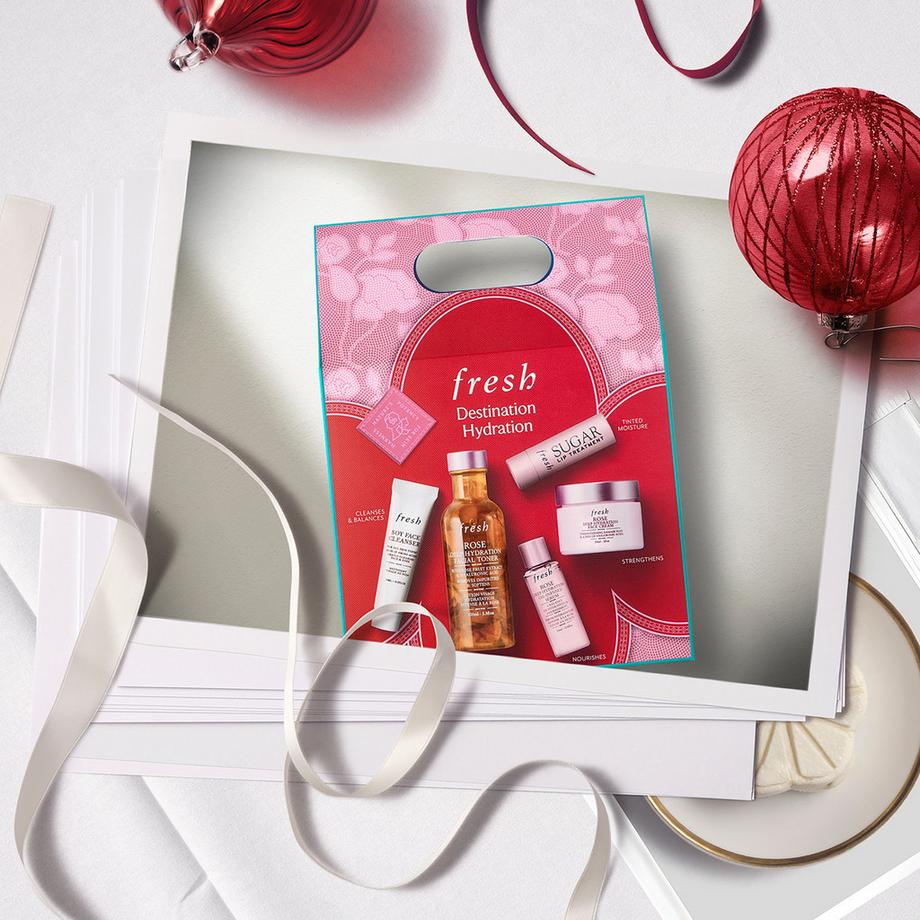 Fresh  Destination Hydration - Coffret  vos essentiels hydratation visage 