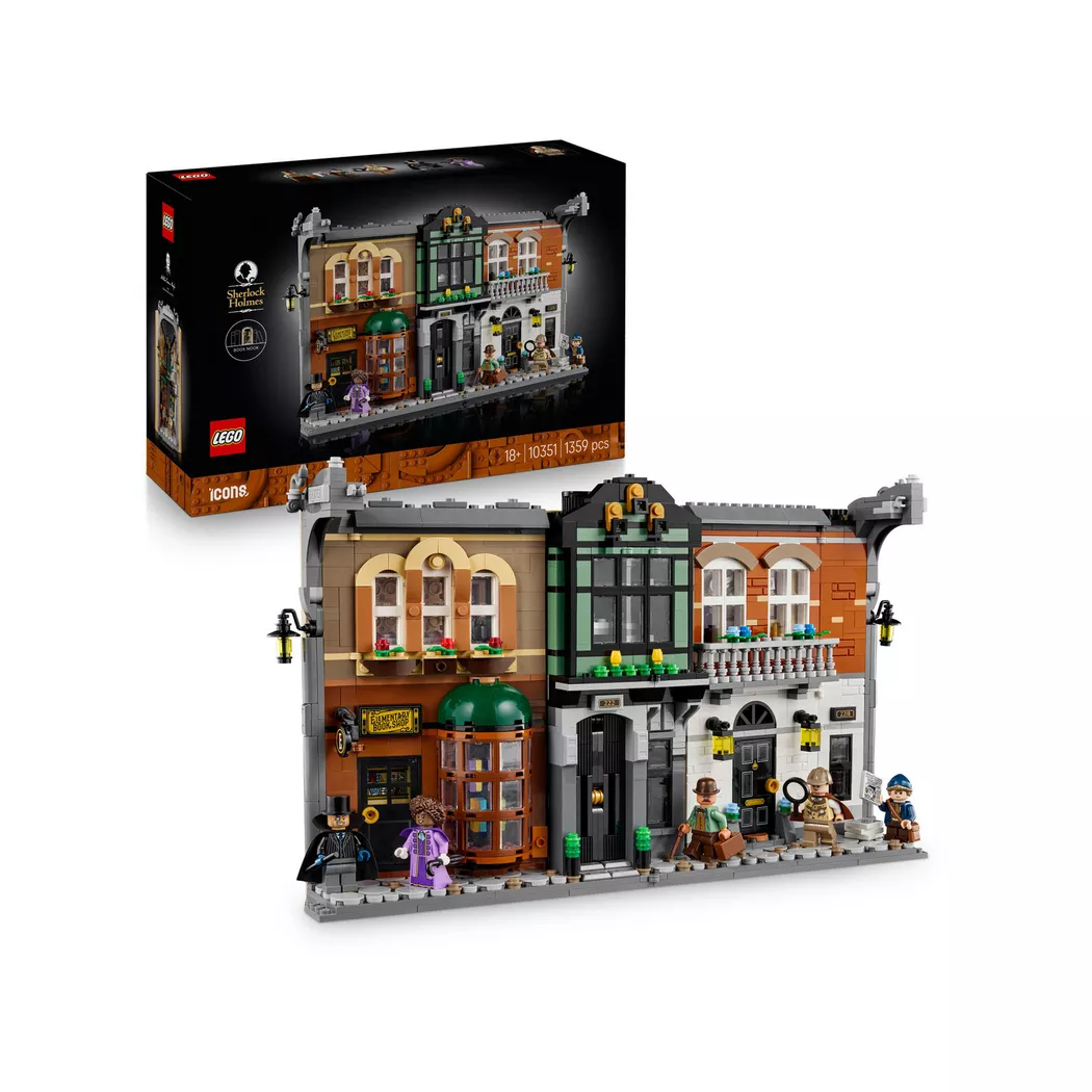 Lego Book nook: Sherlock Holmes