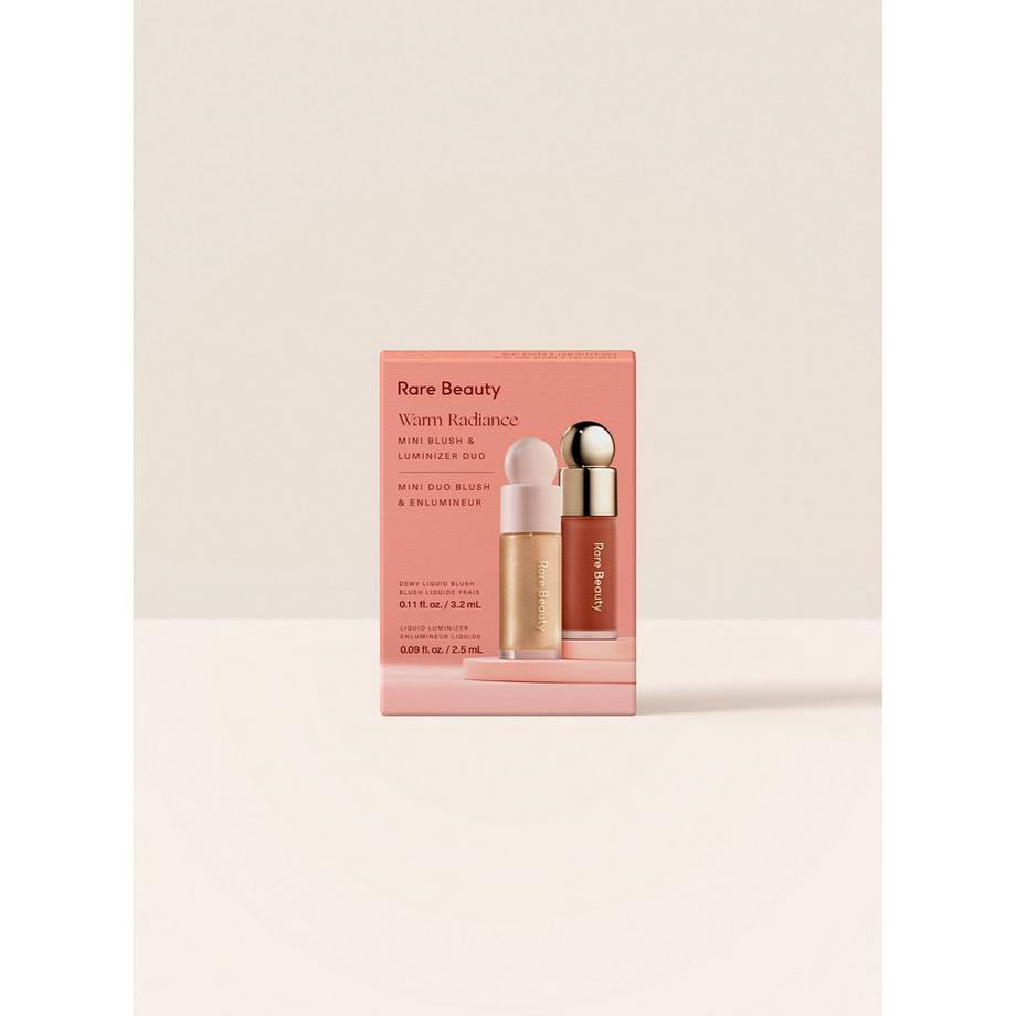 RARE BEAUTY  Warm Radiance Mini Blush & Luminizer Duo - Mini duo blush & illuminateur 