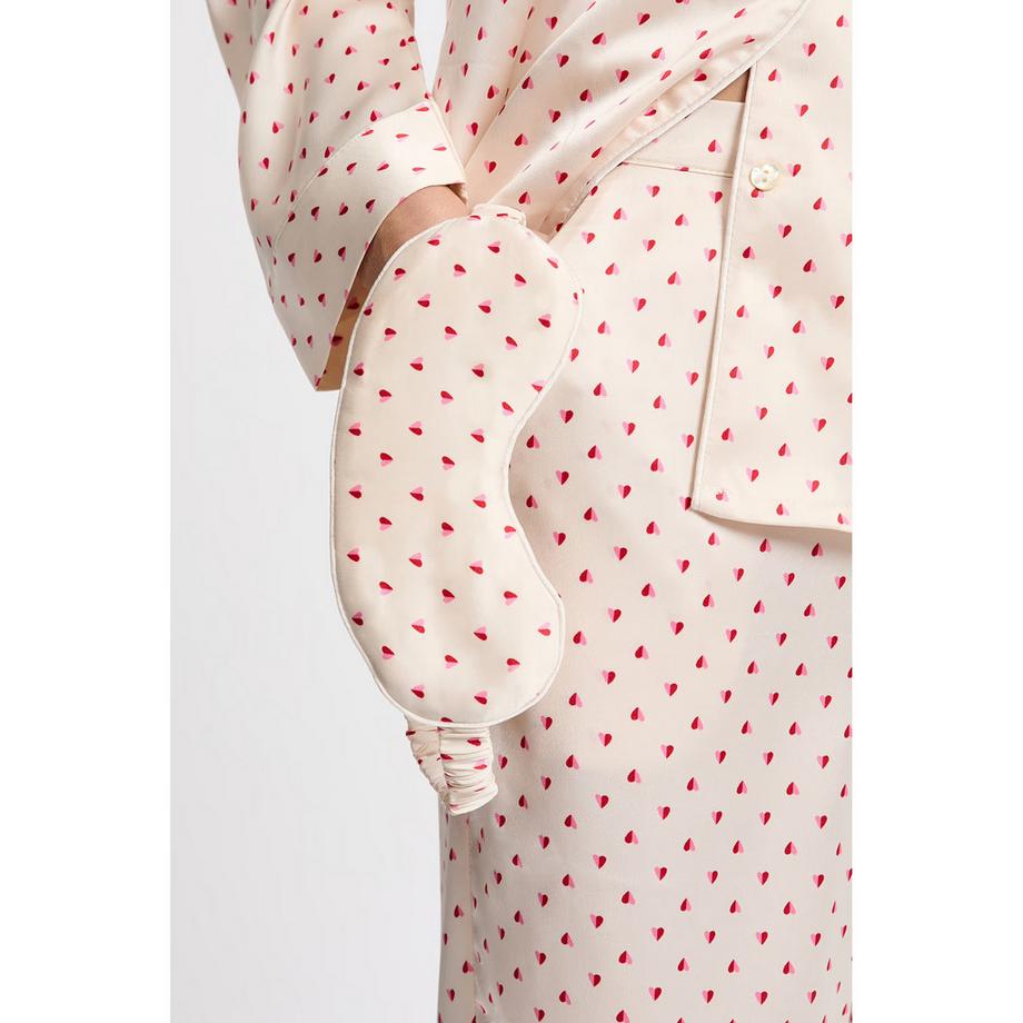 Etam Set Pigiama Stampa Cuore  