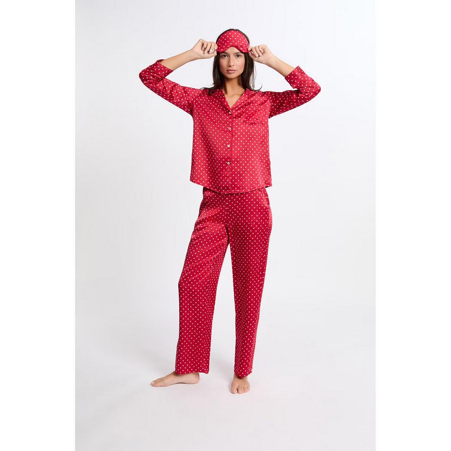 Etam Ensemble Pyjama Imprimé Coeurs  