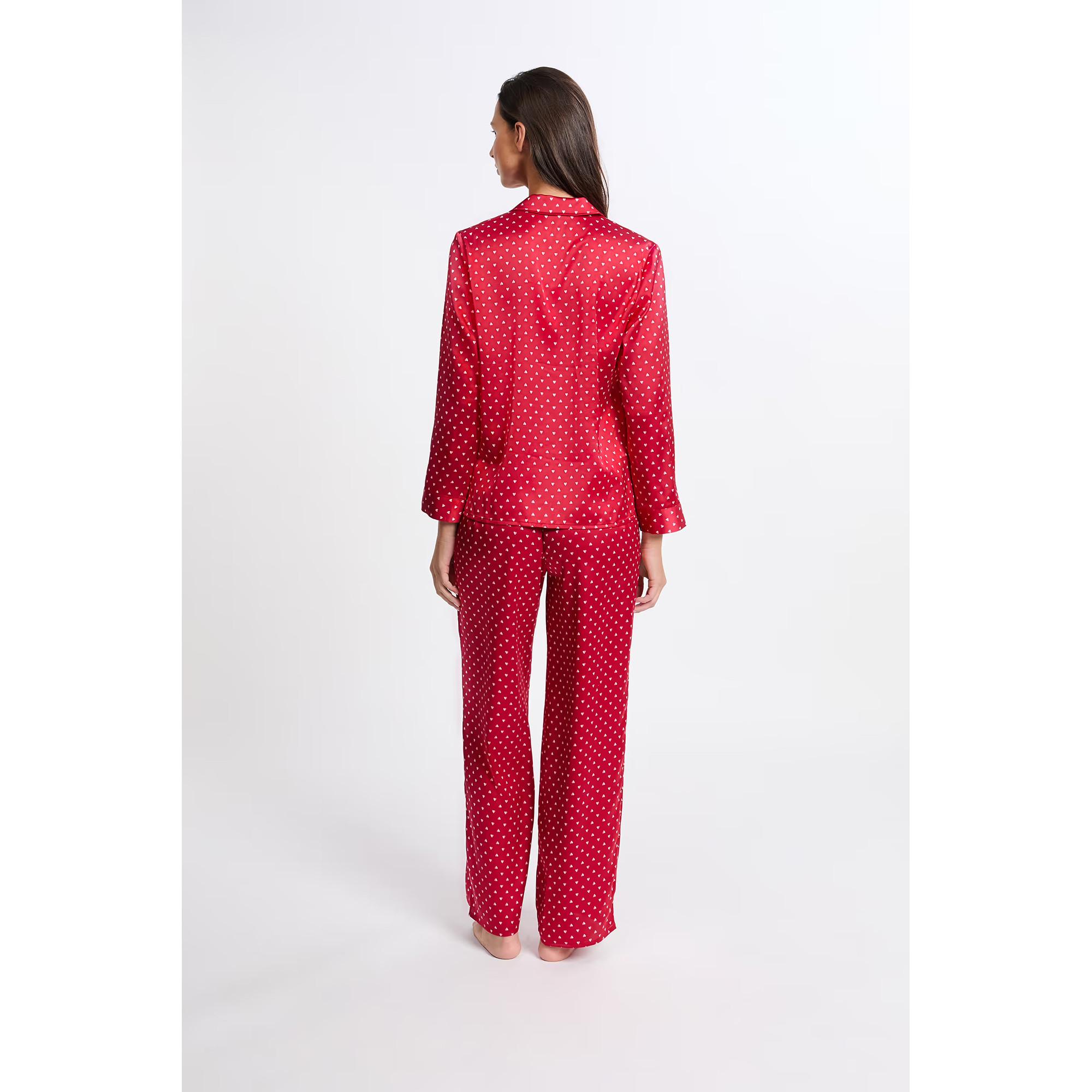 Etam Set Pigiama Stampa Cuori  