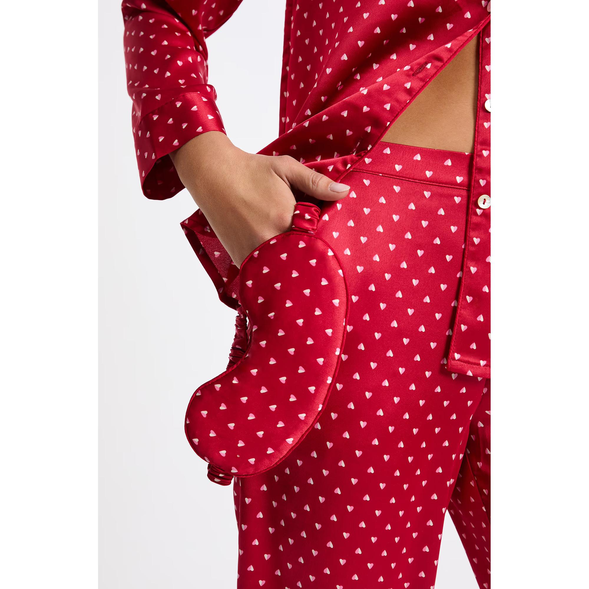 Etam Set Pigiama Stampa Cuori  