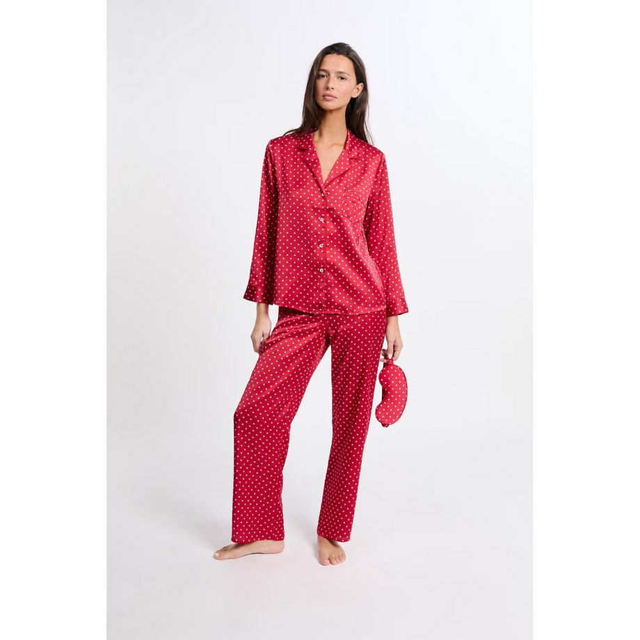 Etam Ensemble Pyjama Imprimé Coeurs  