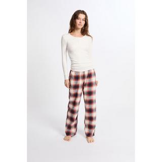 Etam Langarm Henley T-Shirt  