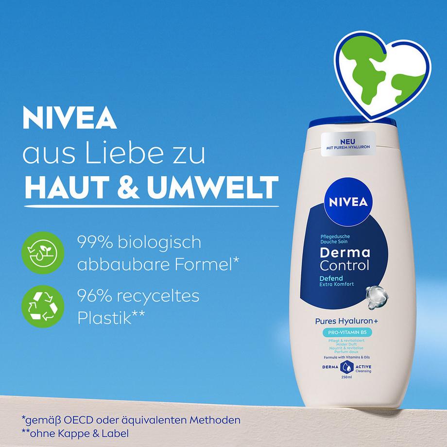 NIVEA  Pflegedusche Derma Control Defend 