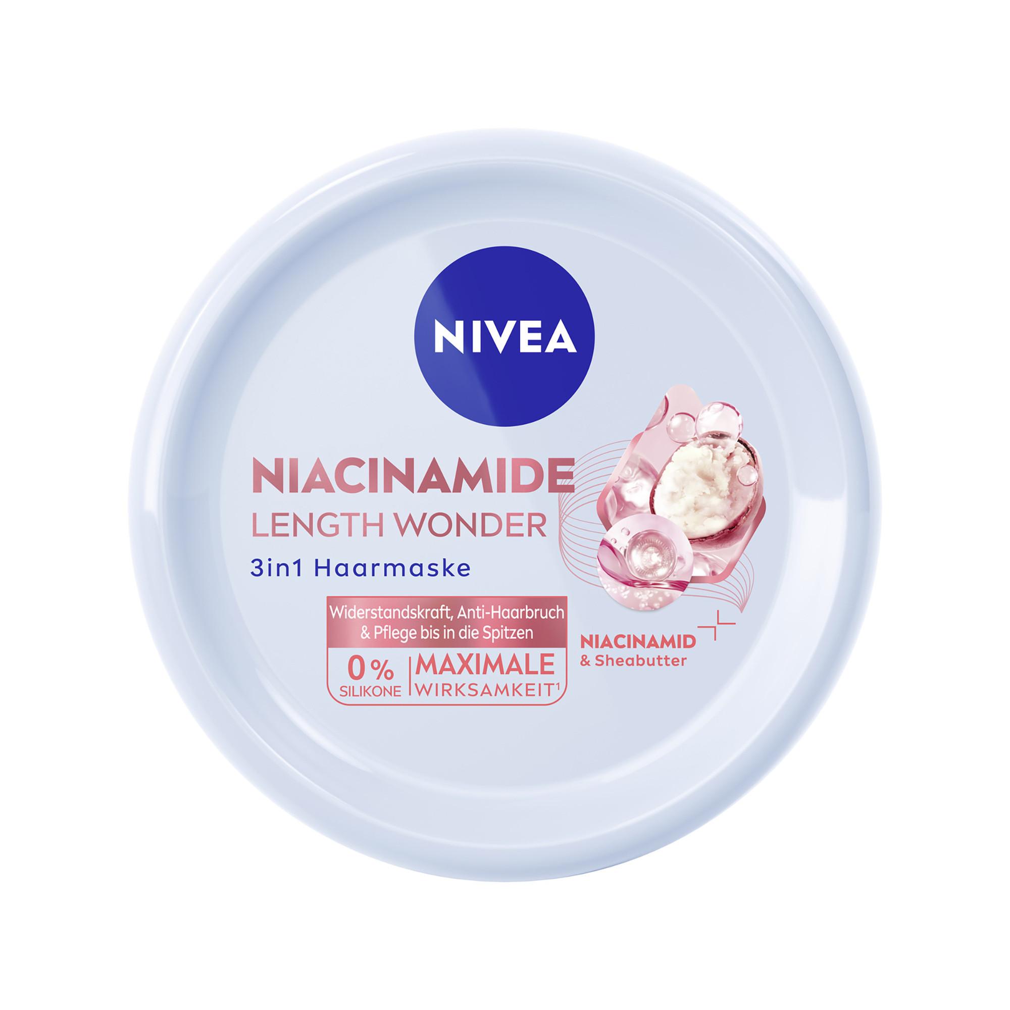 NIVEA  Masque Capillaire Niacinamide Length Wonder 3 en 1 