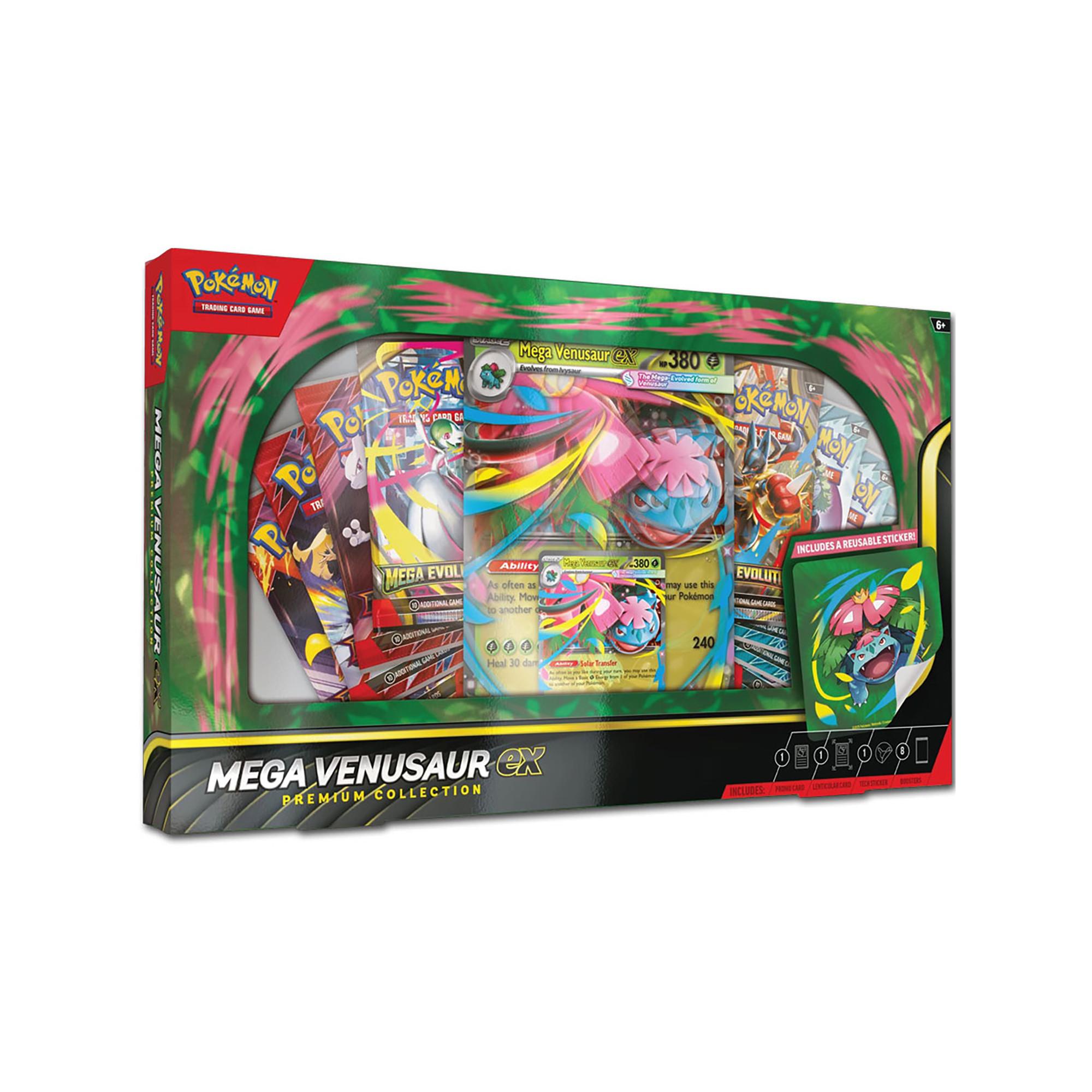 Pokémon  Mega Venusaur EX Premium Collection, anglais 