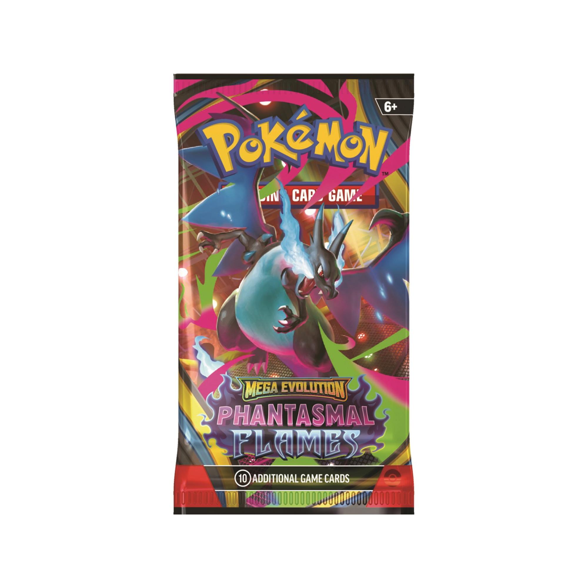 Pokémon  Mega Evolution Phantasmal Flames Booster Pack Zufallsauswahl, englisch 