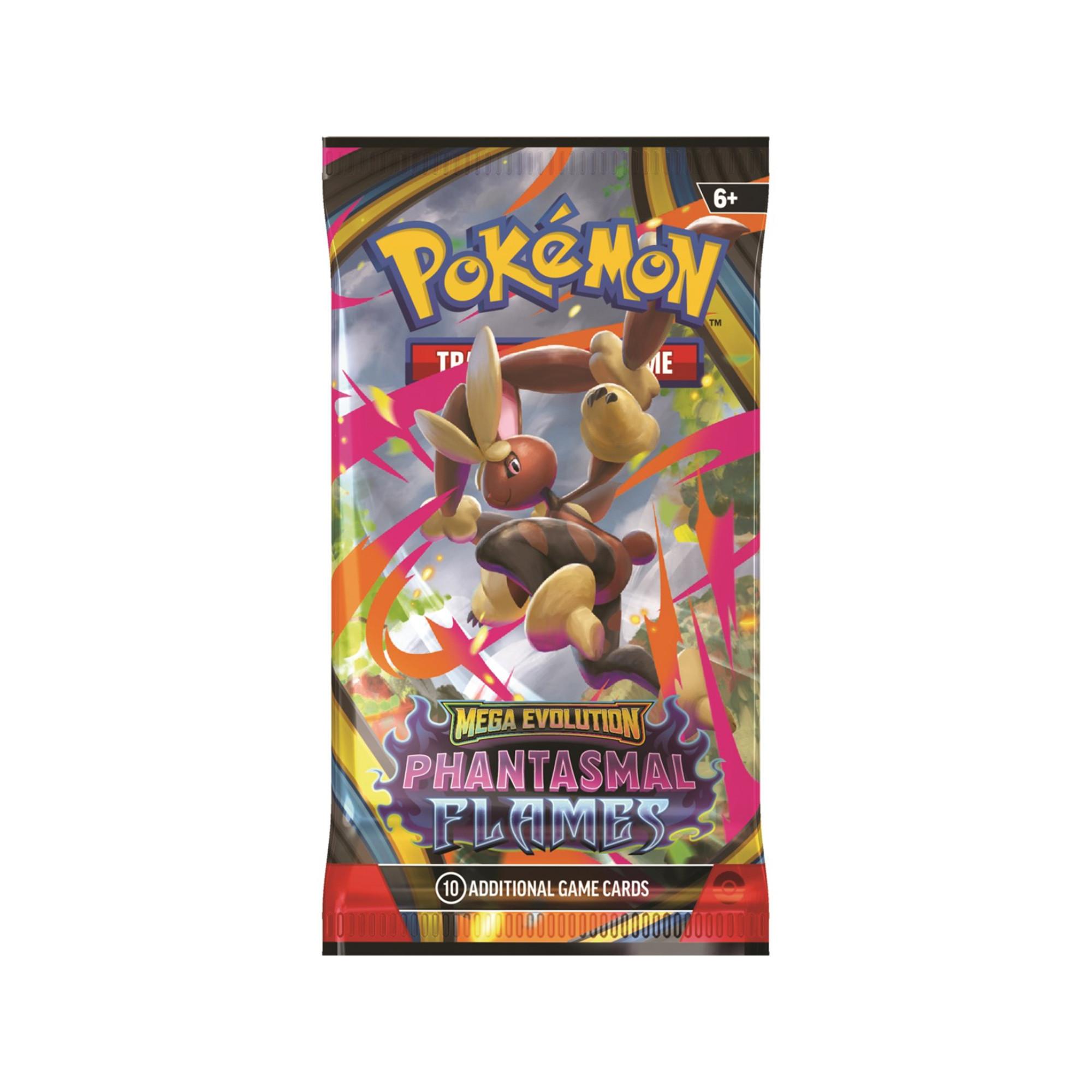 Pokémon  Mega Evolution Phantasmal Flames Booster Pack Zufallsauswahl, englisch 