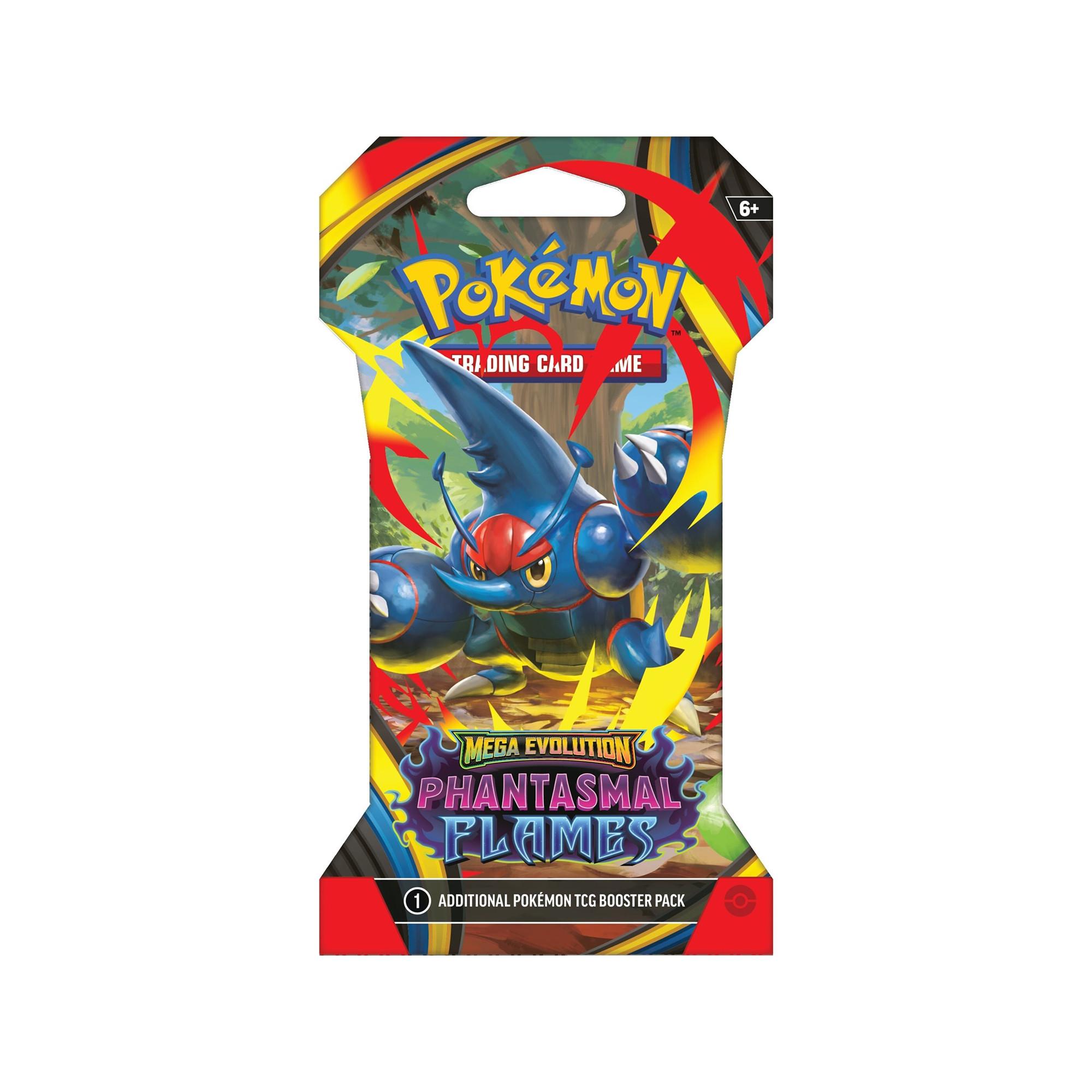 Pokémon  Mega Evolution Phantasmal Flames Sleeved Booster assortiment aléatoire, anglais 