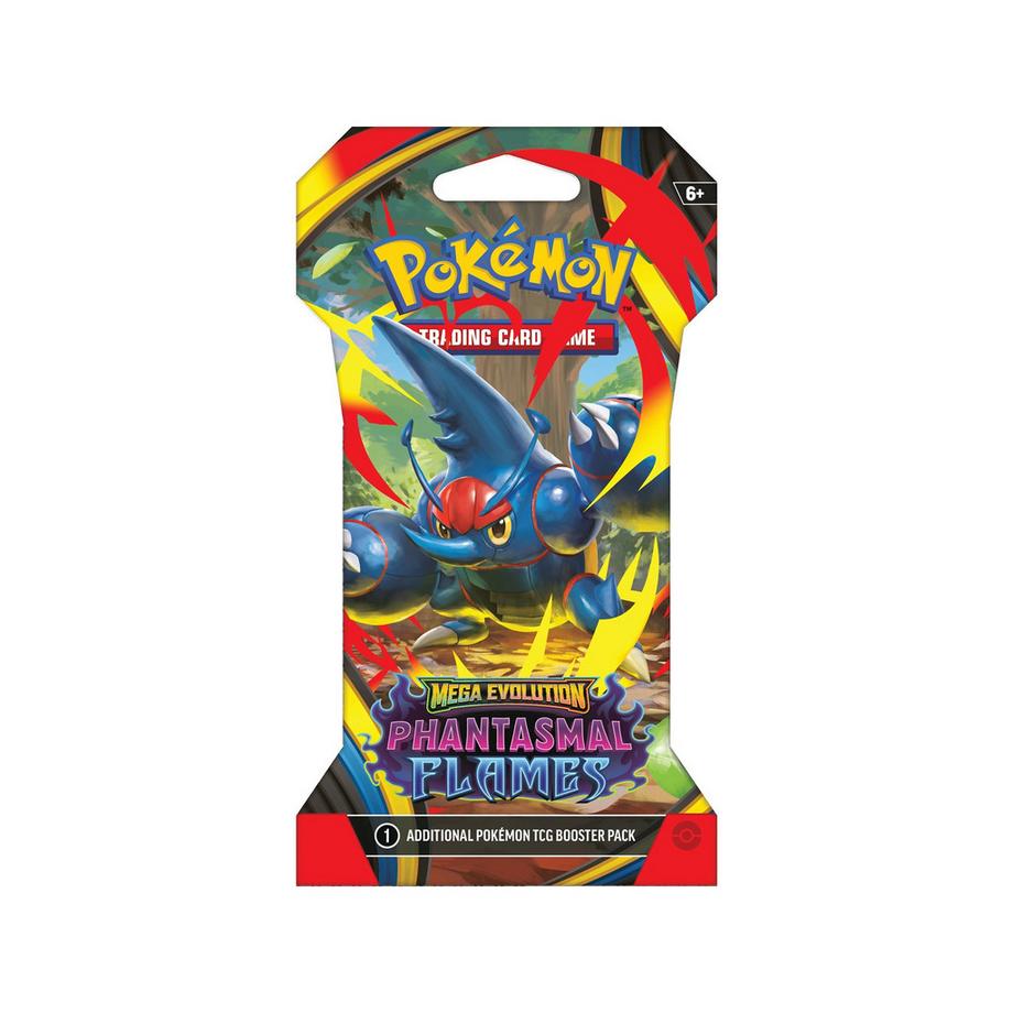 Pokémon  Mega Evolution Phantasmal Flames Sleeved Booster modelli assortiti, inglese 