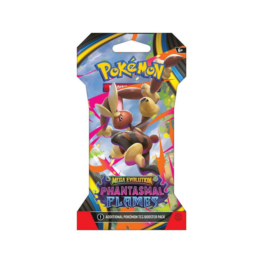 Pokémon  Mega Evolution Phantasmal Flames Sleeved Booster modelli assortiti, inglese 
