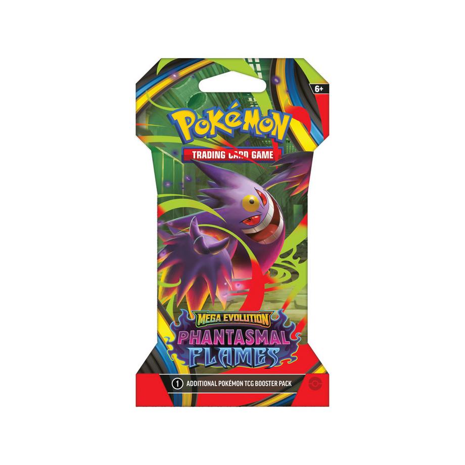 Pokémon  Mega Evolution Phantasmal Flames Sleeved Booster modelli assortiti, inglese 