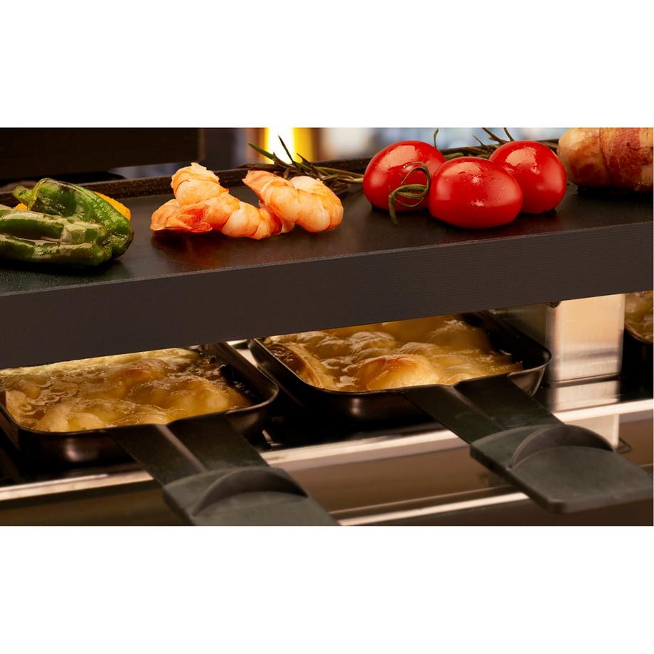 Trisa Gril de table raclette Style Connect, 2 x 4 pers. 