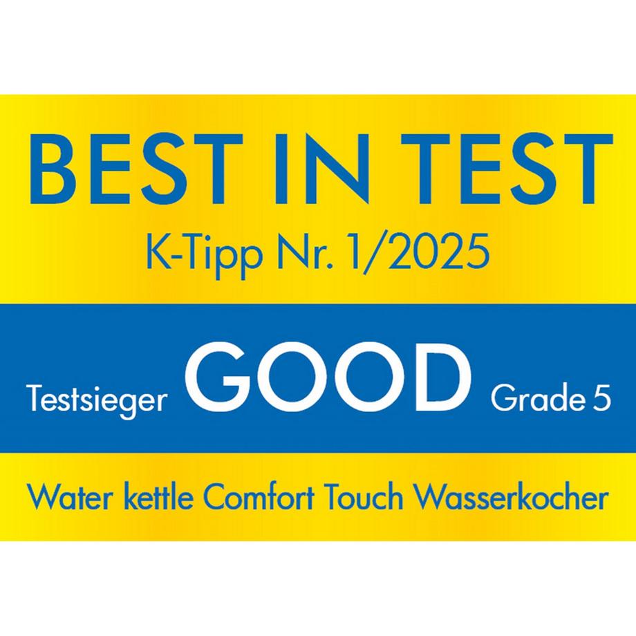 Trisa Bollitore elettrico Comfort Touch, 1.5 lt 