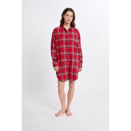 Etam Camicia da notte a quadri  