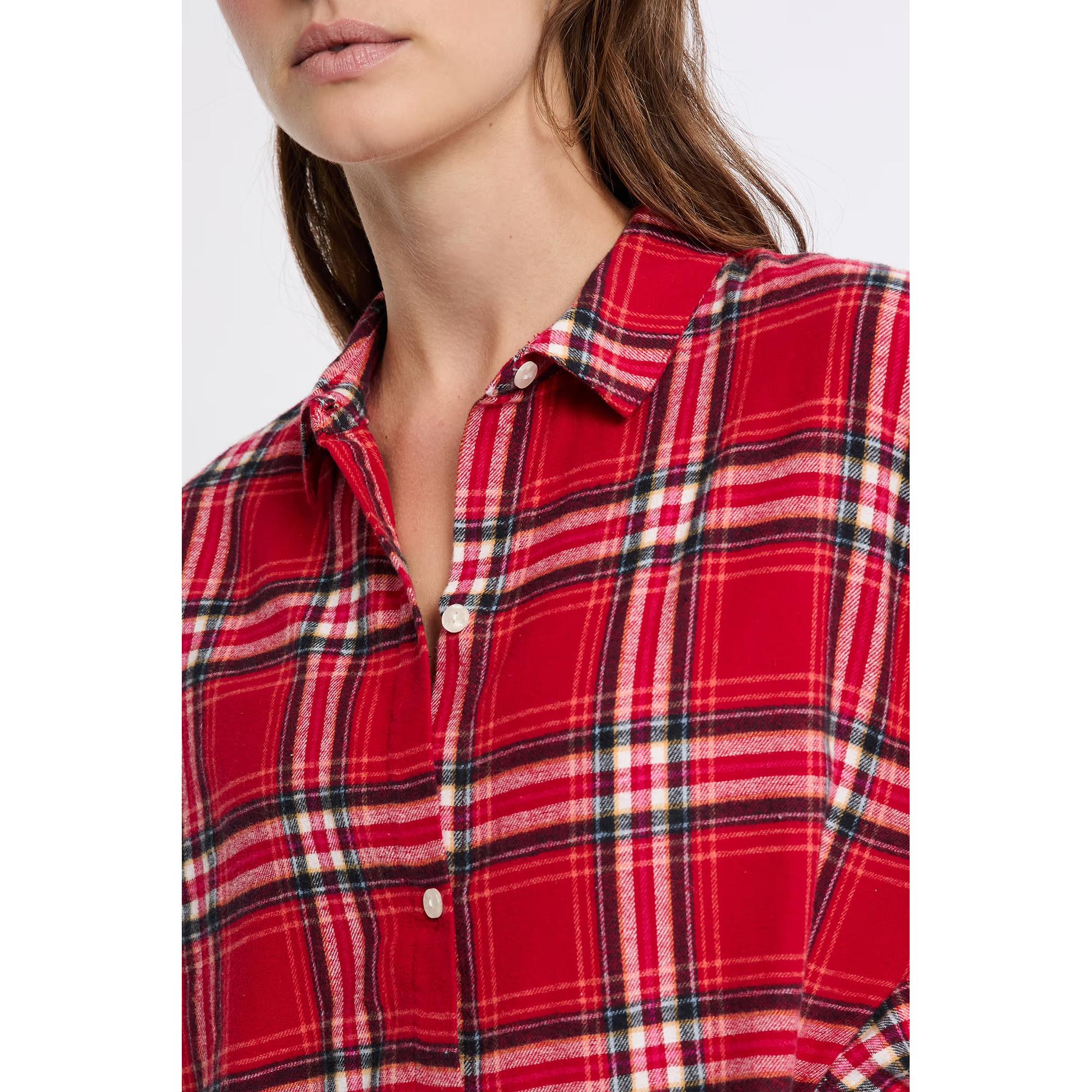 Etam Camicia da notte a quadri  