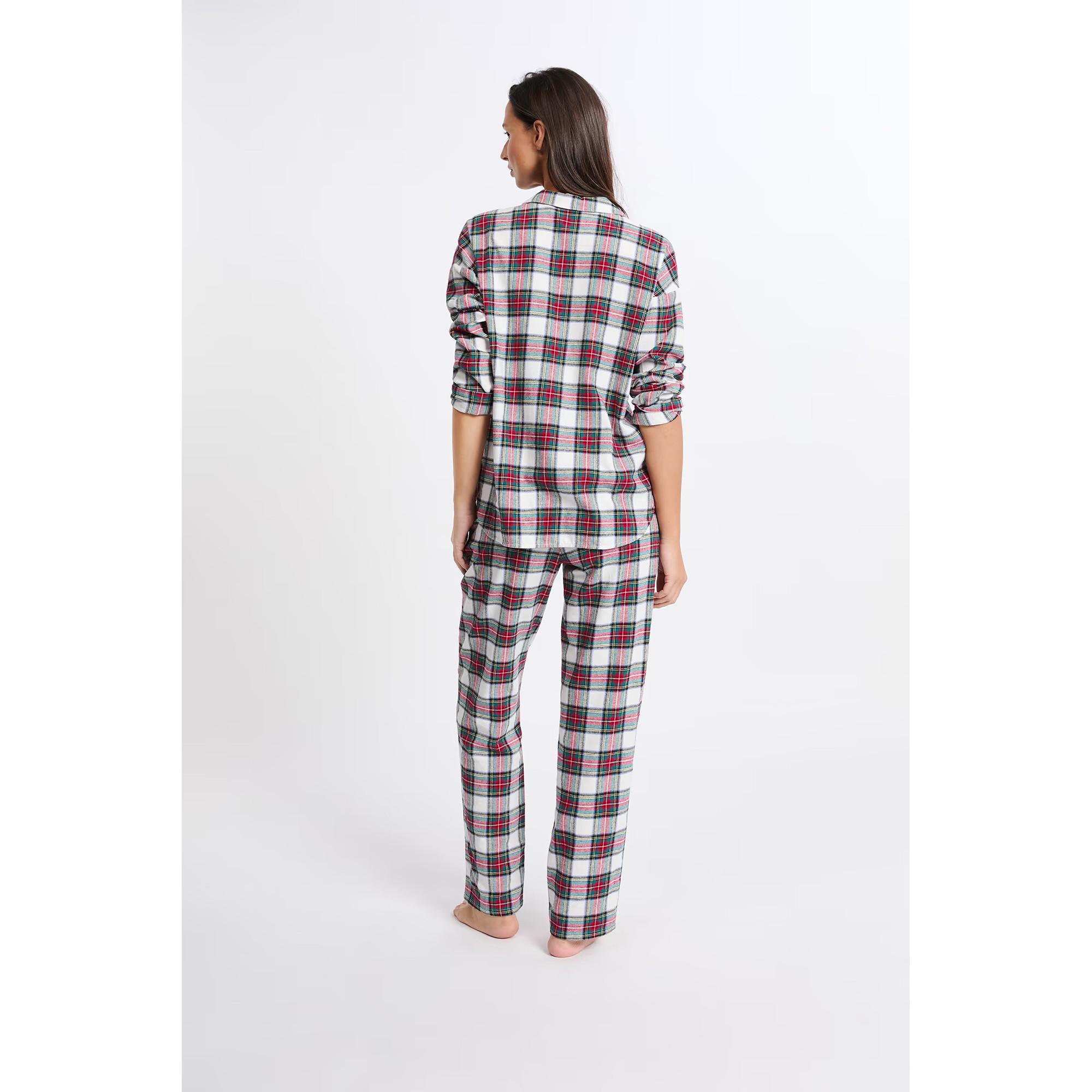 Etam Pigiama Set 2 Pezzi Quadri  