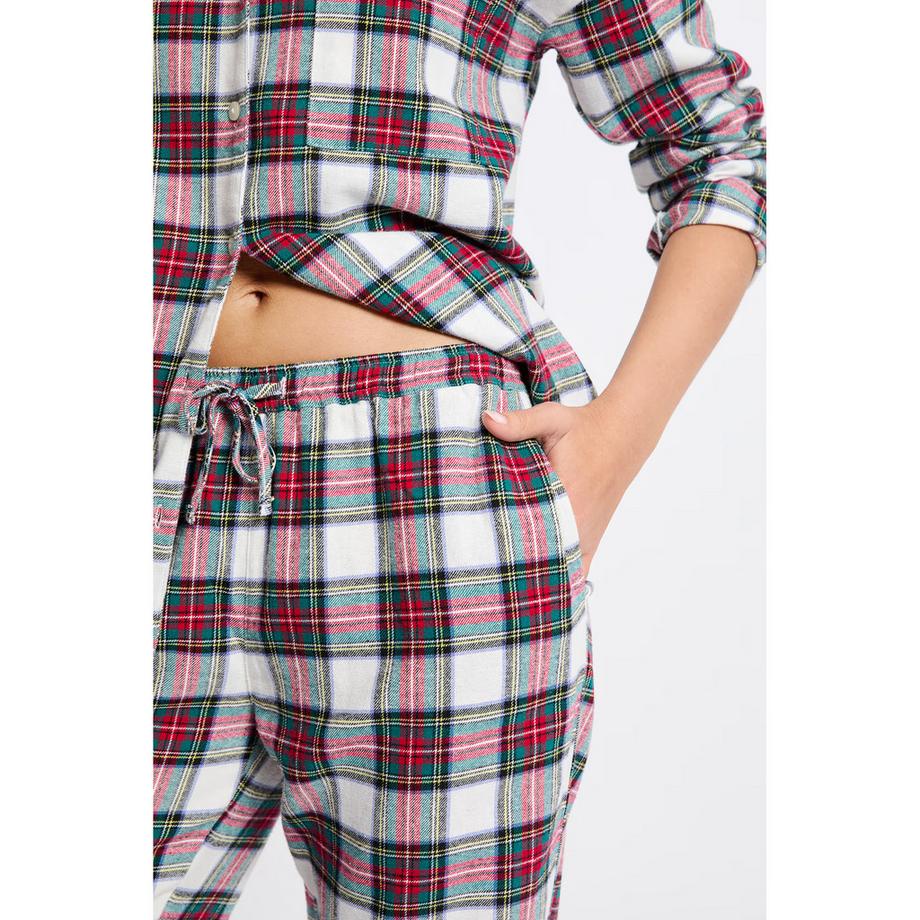 Etam Pyjama Ensemble Carreaux 2 Pièces  