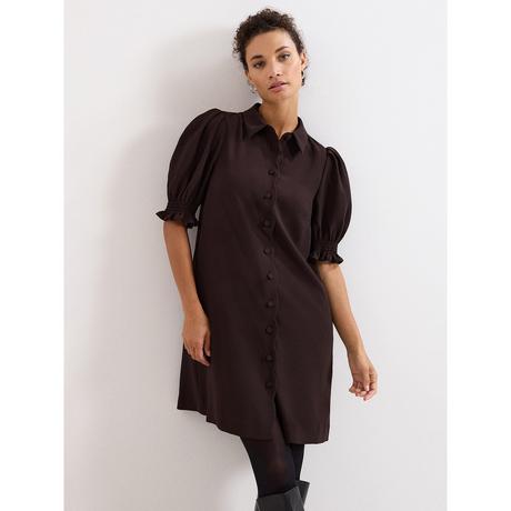 Phase Eight Abito Mini Maniche a Sbuffo  