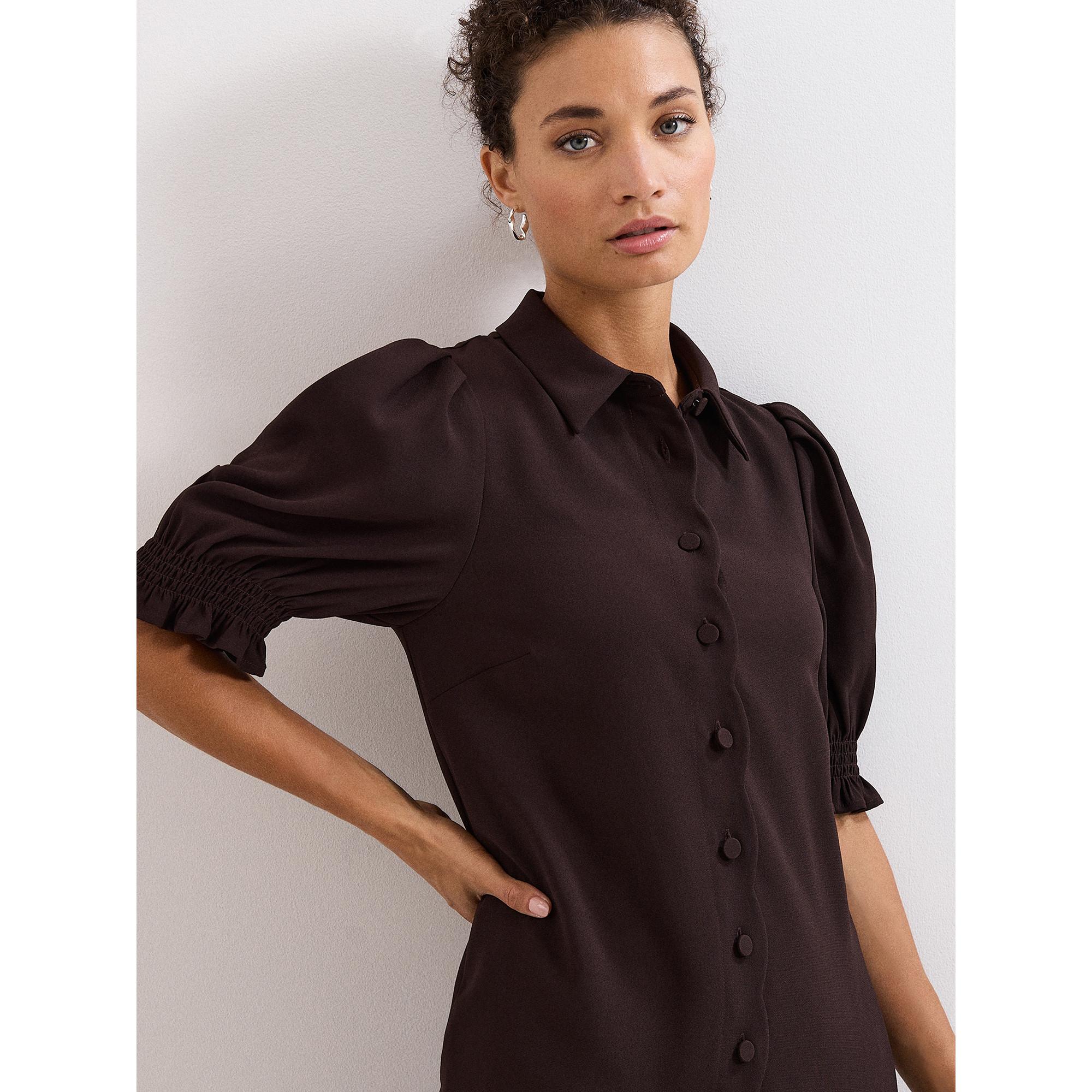 Phase Eight Abito Mini Maniche a Sbuffo  