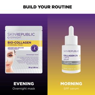 Skin republic  Maschera idrogel notte al biocollagene 
