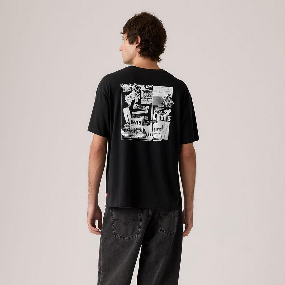 Levi's® Grafisches Oversized Kurzarm T-Shirt  