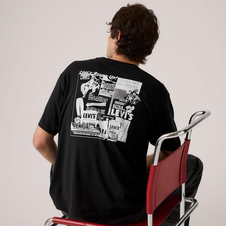 Levi's® Grafisches Oversized Kurzarm T-Shirt  